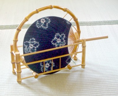 新規購入 うちわ立て 木工、竹工芸